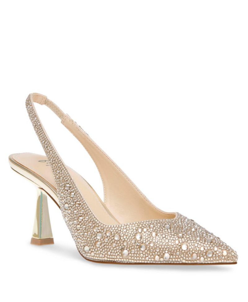 Clark Rhinestone Slingback Pumps