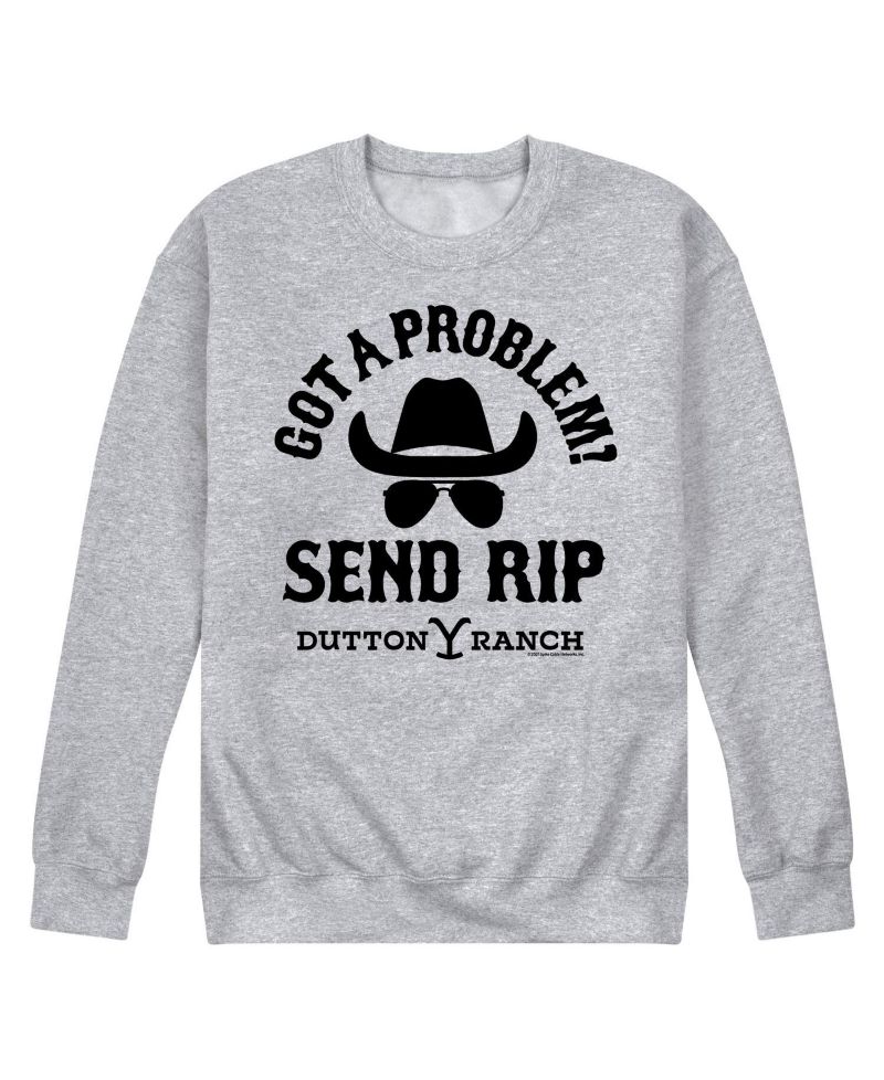Men's Yellowstone Send RIP Fleece Sweatshirt