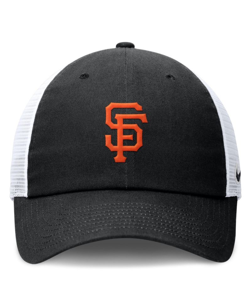 Women's Black/White San Francisco Giants Club Trucker Adjustable Hat