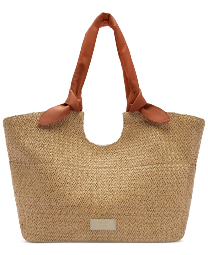 Carmela Large Snap Button Shopping Handbag