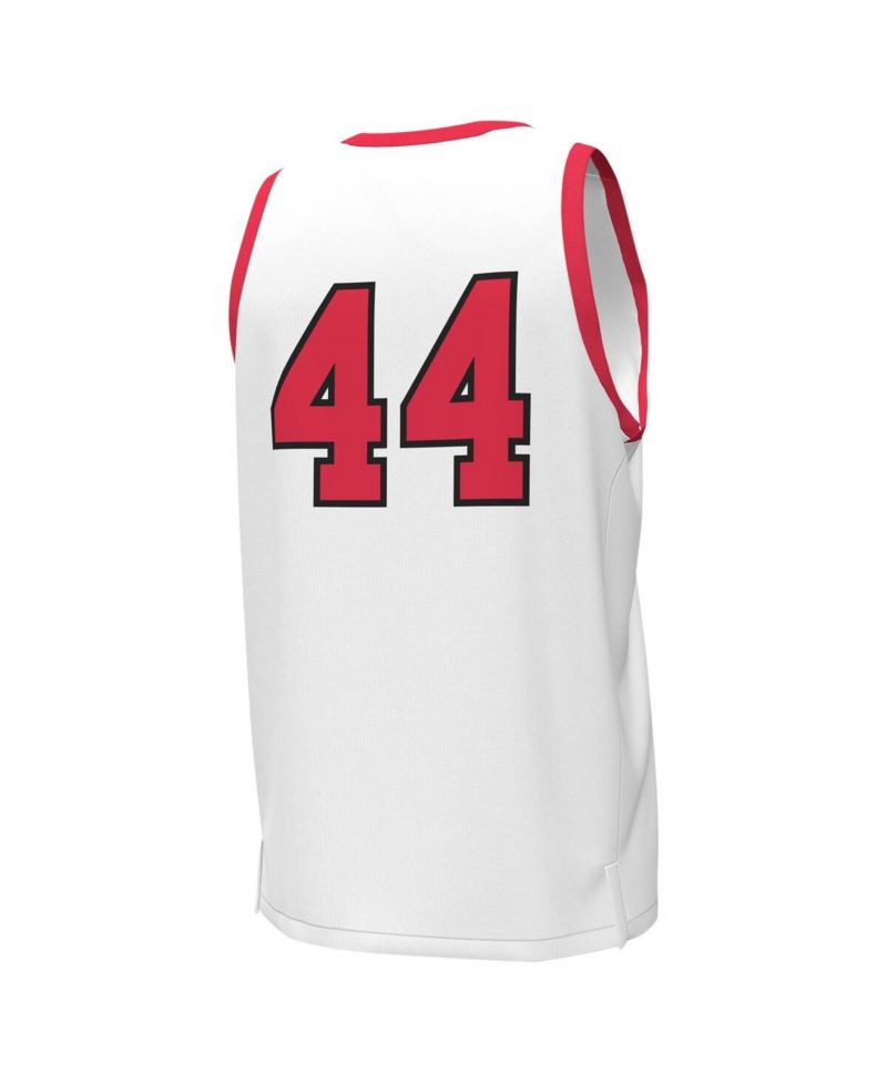 Men's #44 White Utah Utes Replica Basketball Jersey