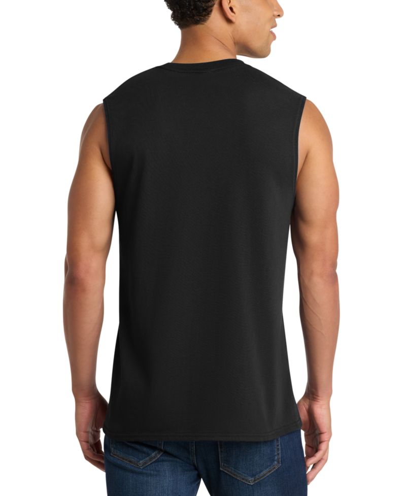 Men's American Flag Fireworks Tank Top