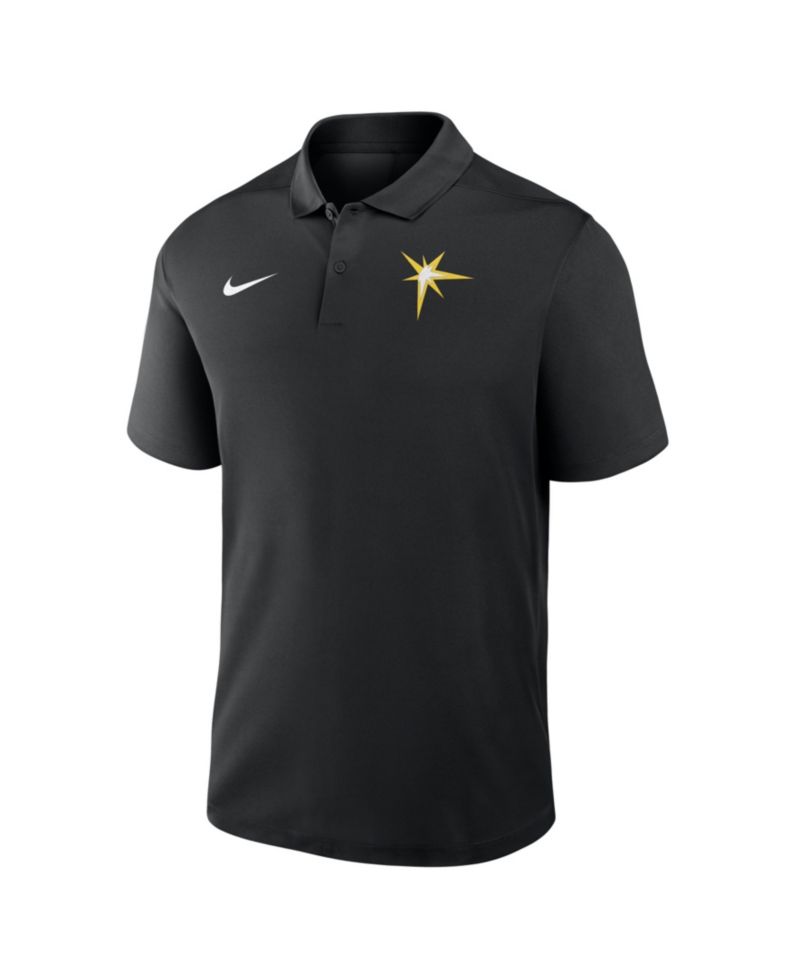 Men's Black Tampa Bay Rays Dri-FIT Victory Polo Shirt