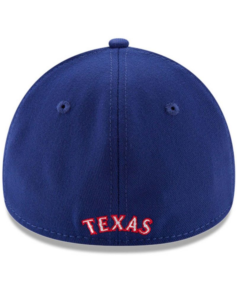 Men's Royal Texas Rangers Team Classic Game 39THIRTY Flex Hat