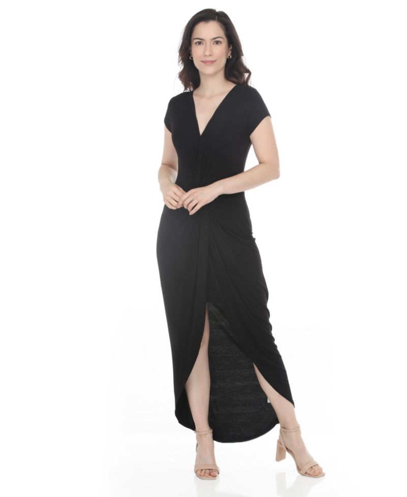 Women's Halter Neck Swing Midi Dress