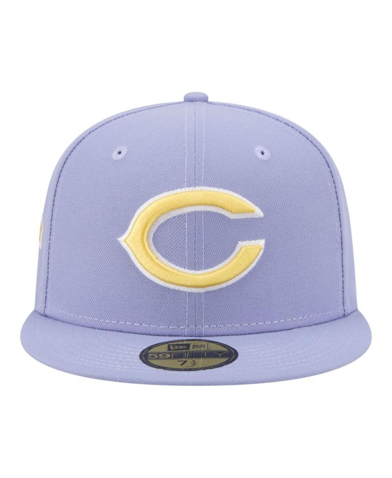 Men's Light Purple Chicago Bears Lavender Bloom 59FIFTY Fitted Hat