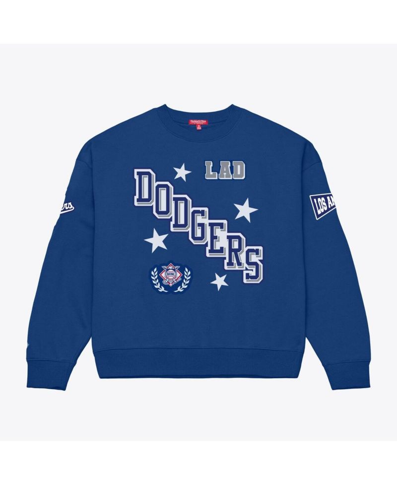 Women's Royal Los Angeles Dodgers Pep Rally Sweatshirt