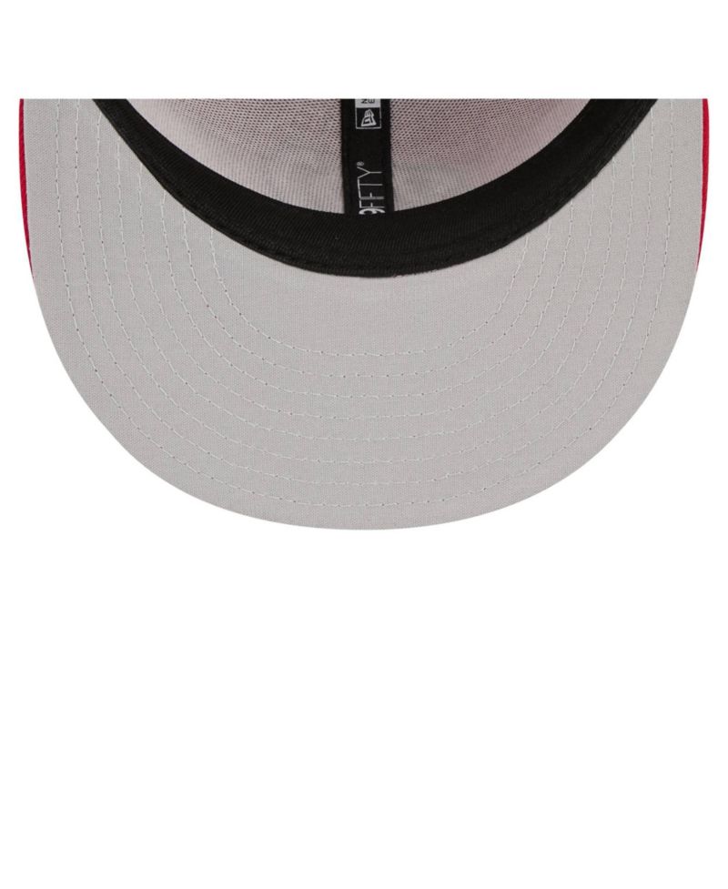 Big Boys and Girls Red Washington Nationals 9FIFTY Trucker Snapback Hat