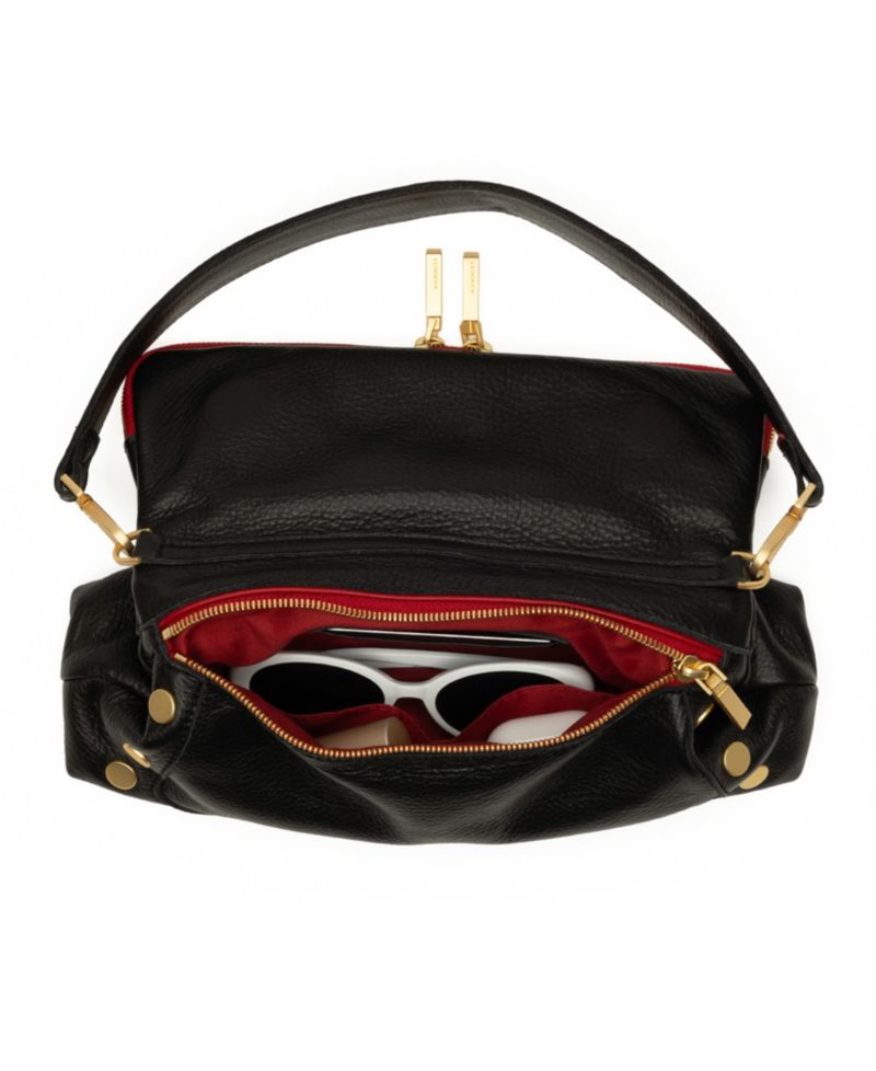 Beverly Small Leather Shoulder Handbag