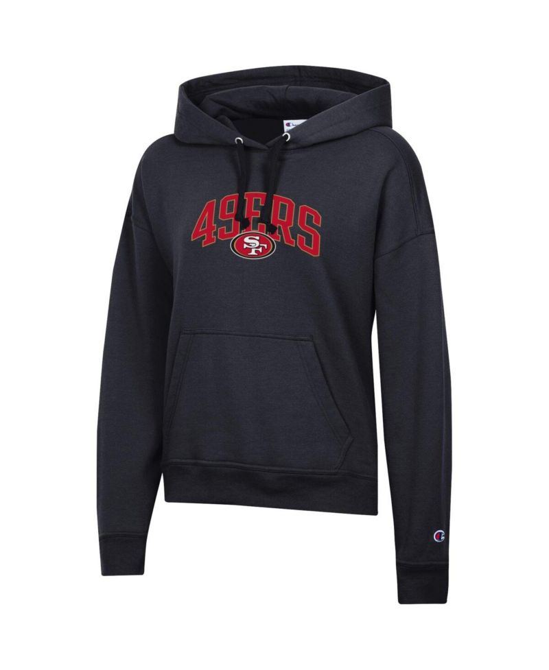 Women's Black San Francisco 49ers Powerblend Hoodie