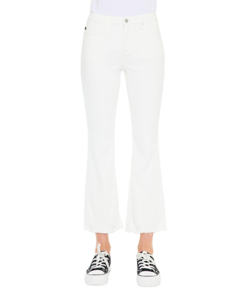Women's Volumina High Rise Crop Bootcut Jeans