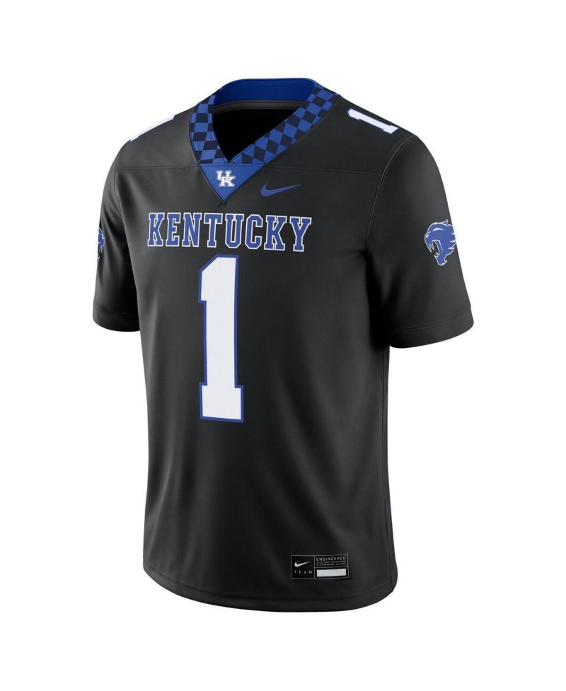 Men's 1 Black Kentucky Wildcats Alternate Game Jersey