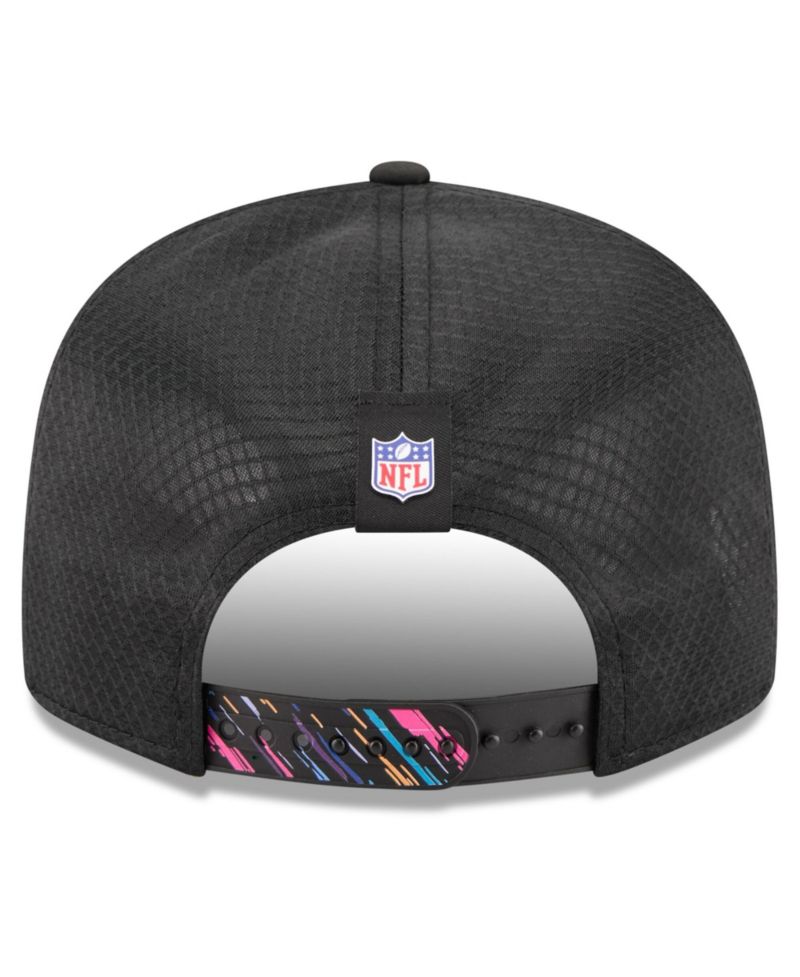 Men's Black Washington Commanders 2026 NFL Cruical Catch 9SEVENTY Adjustable Trucker Hat