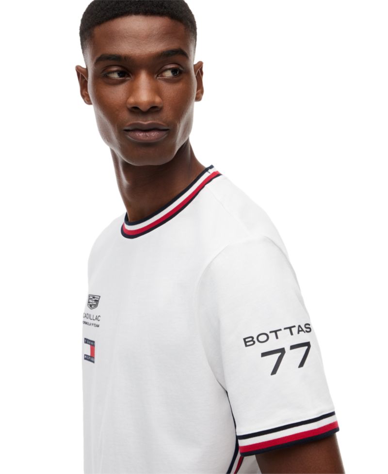 x Cadillac F1 Men's Drivers 77 Short-Sleeve T-Shirt
