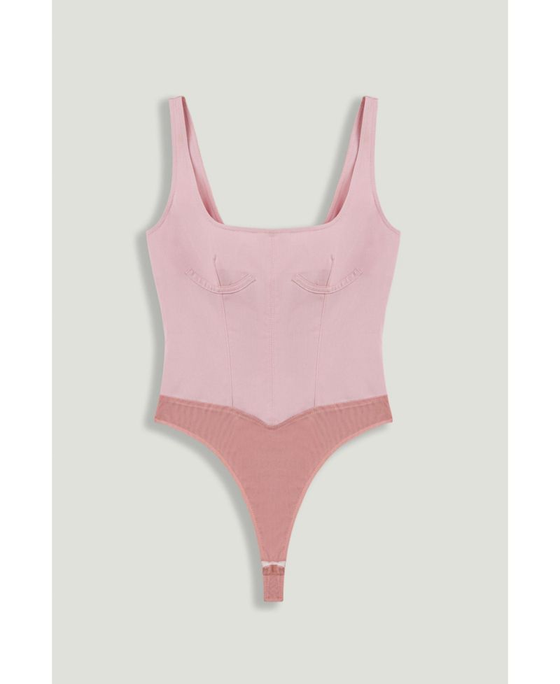 Women's Boned Detail Bodysuit