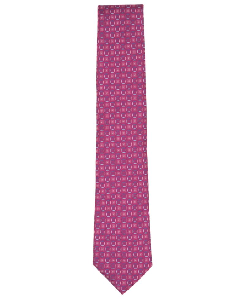 Men's Geometric Pattern Tie