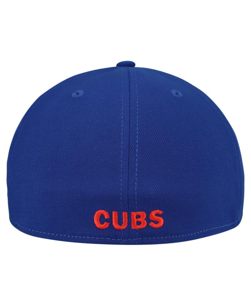 Men's Stone/Royal Chicago Cubs 2026 Spring Training Fan Pack Gradient 39THIRTY Flex Hat