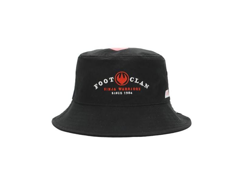 Men's Foot Clan Black Bucket Hat