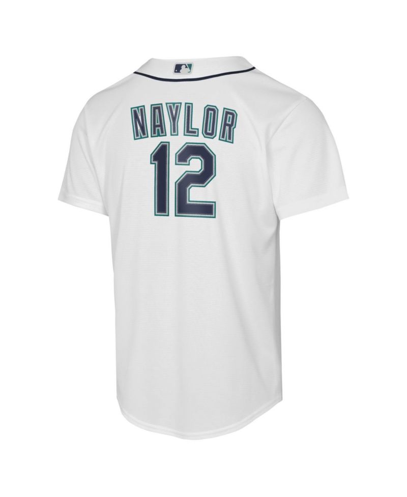 Big Boys and Girls Josh Naylor White Seattle Mariners Baseline Jersey