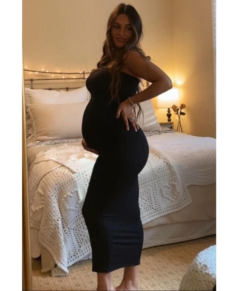 Women's Black Ribbed Sleeveless Dress Cardigan Set