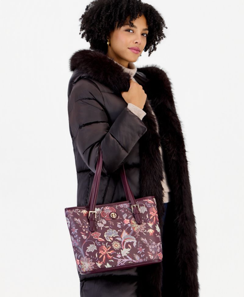 Floral Tulip Tote