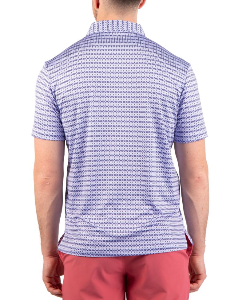 Men's Geo Stars Printed Performance Polo