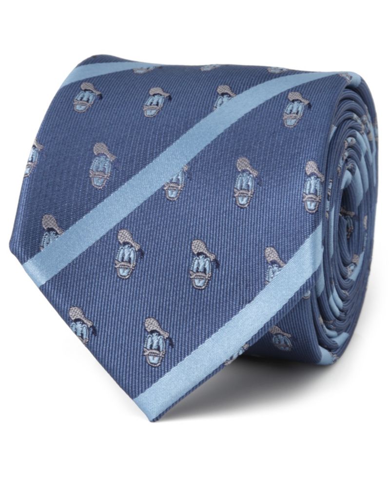 Men's Donald Duck Stripe Tie