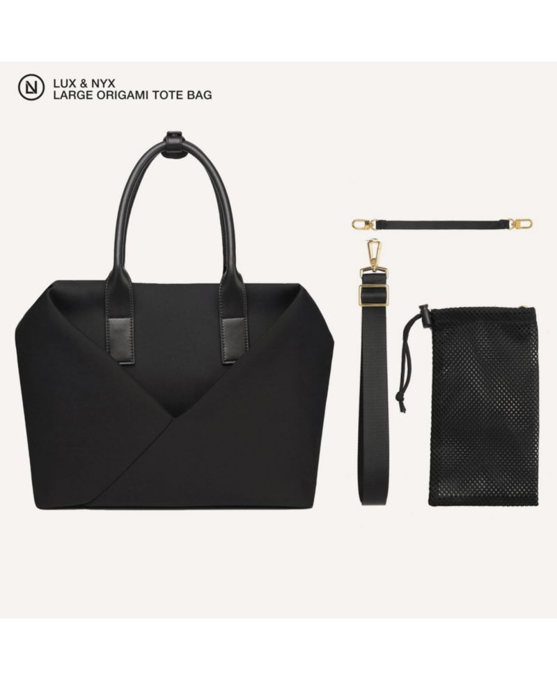 Large Origami Tote 15" Laptop Bag for Women