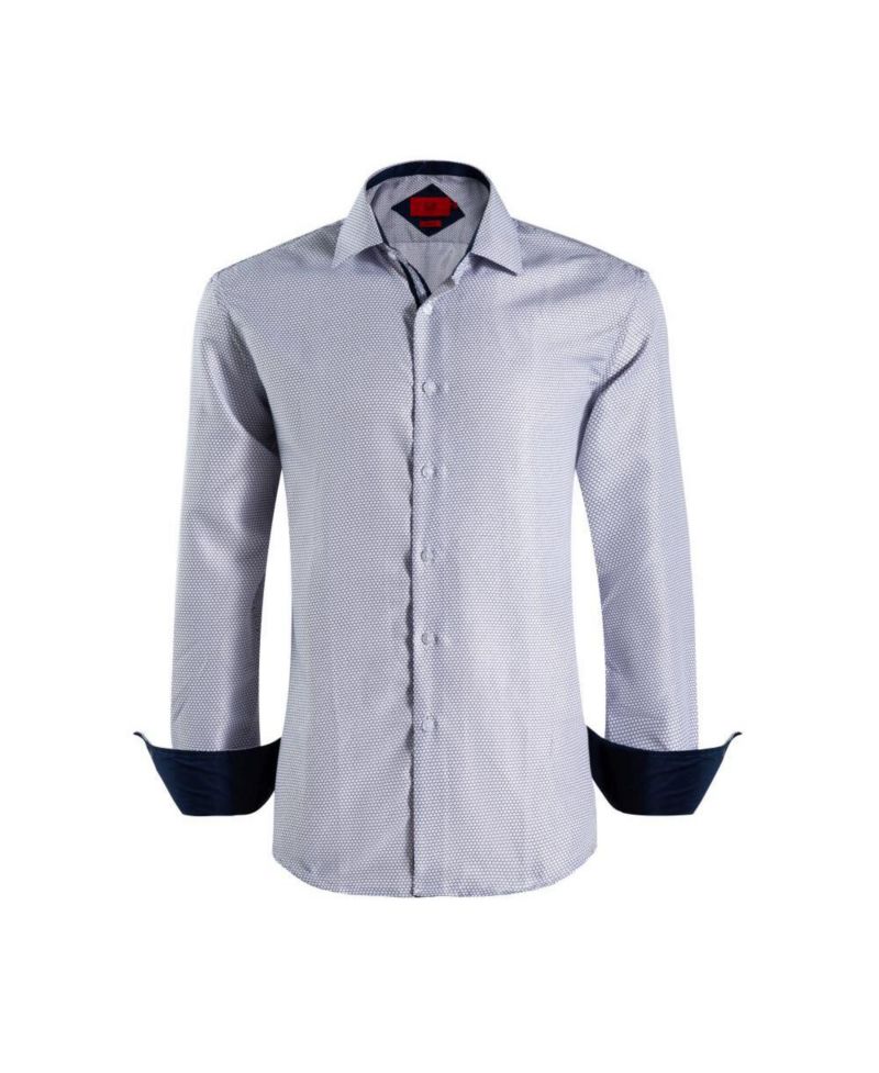 Men's Slim Fit Honeycomb Shirt
