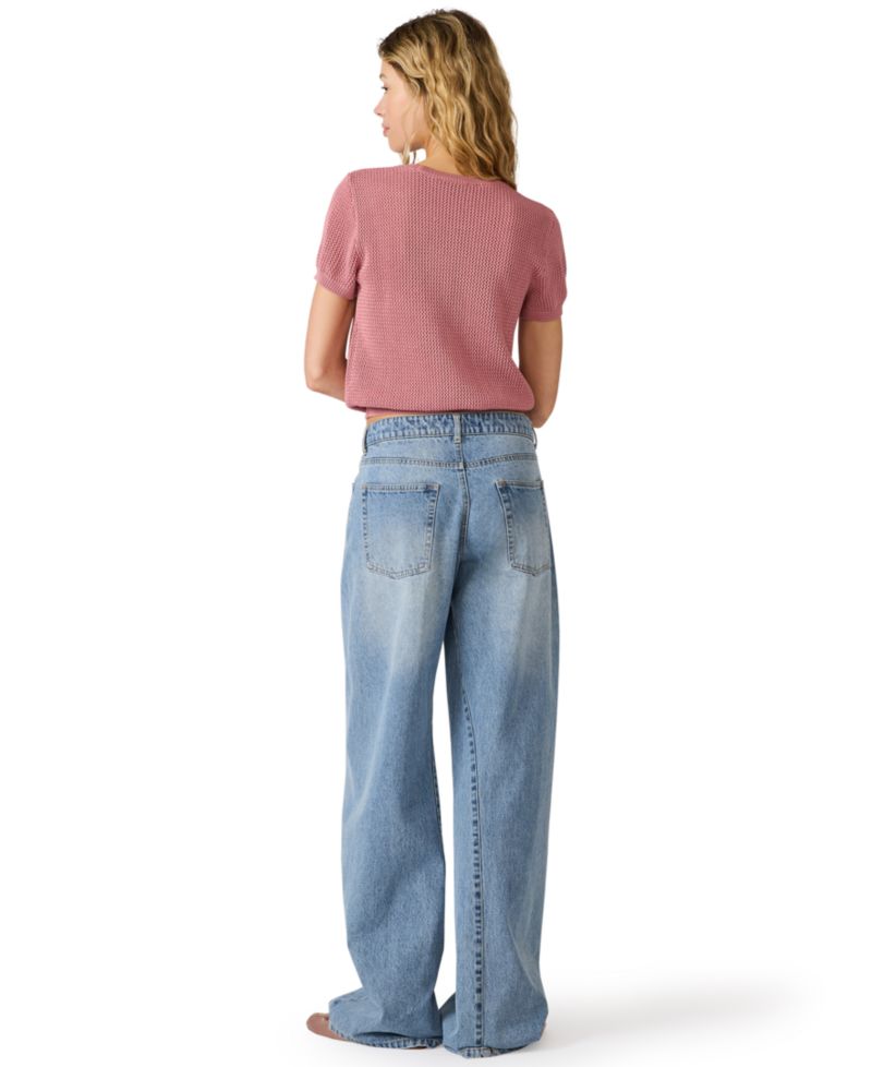 Women's Blakelee Crewneck Short-Sleeve Sweater