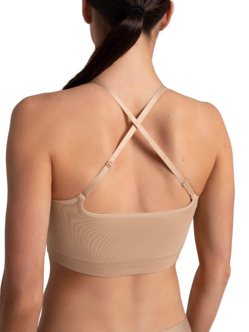 Women's Seamless Convertible Longline Bra