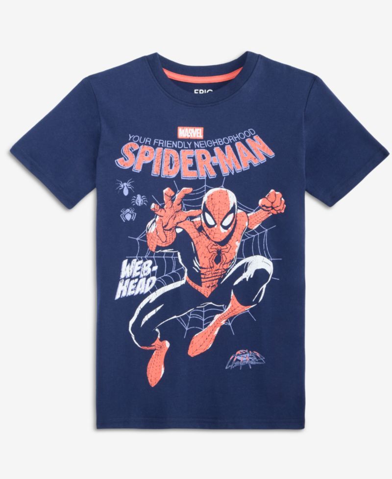 Boys' XS-XL Spider-Man T-Shirt