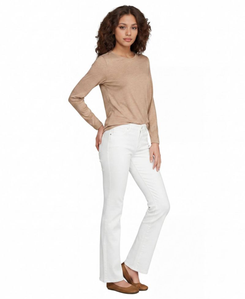 Women's Tall Supima Cotton Long Sleeve Crewneck T-Shirt