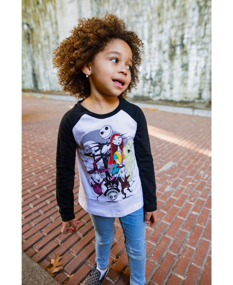 Disney Sally Jack Skellington Girls 2 Pack T-Shirts Toddler |Child