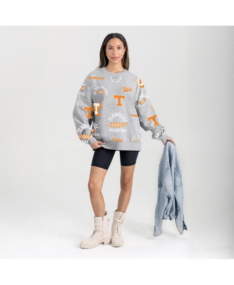 Women's Gray Tennessee Volunteers Always on Repeat Fleece Sweatshirt