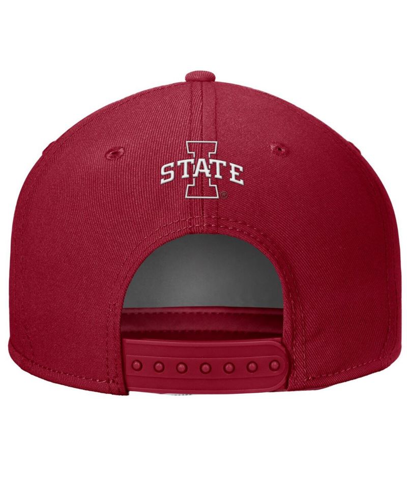 Men's Cardinal Iowa State Cyclones Rise Adjustable Hat