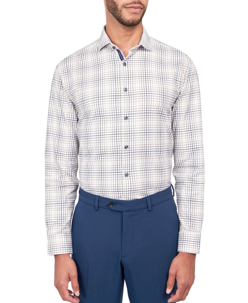 Men's Dobby Check Shirt