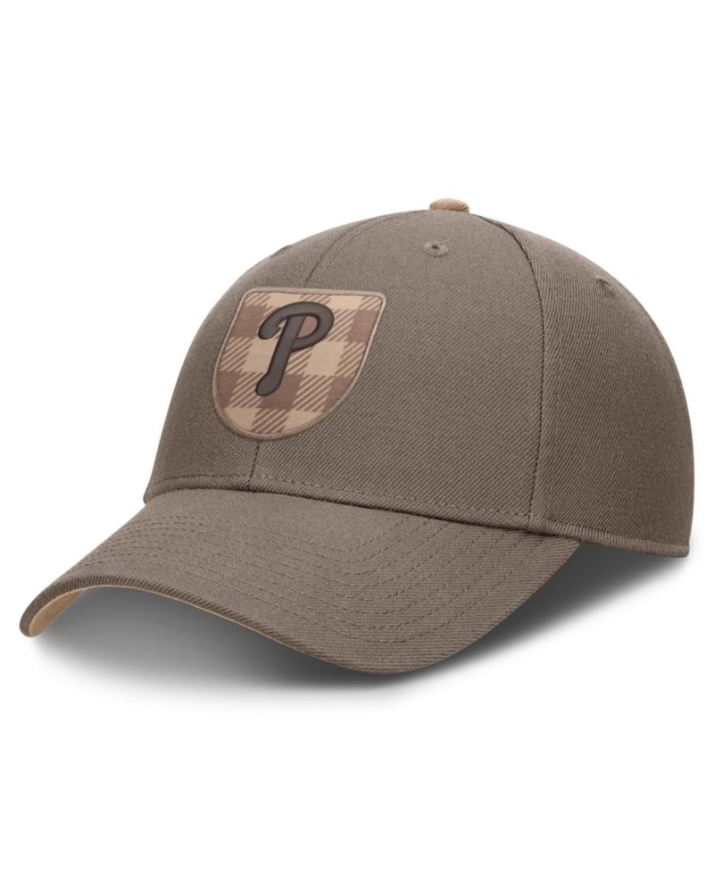 Men's Brown Philadelphia Phillies Statement Rise Adjustable Hat