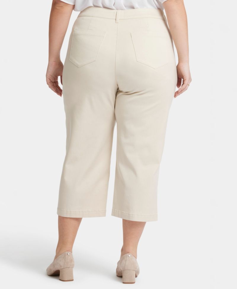 Plus Size Utility Relaxed Straight Leg Pants