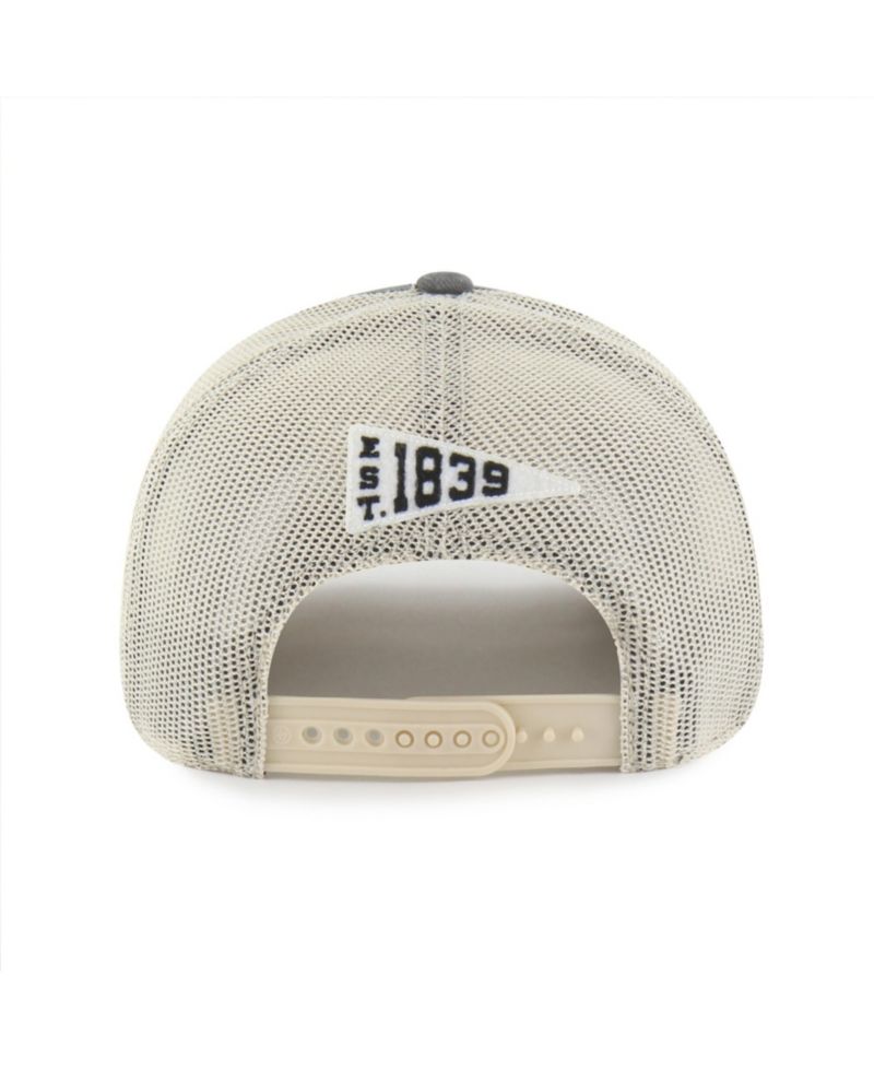 Men's and Women's '47 Charcoal Missouri Tigers Egremont Well-Worn Adjustable Trucker Hat