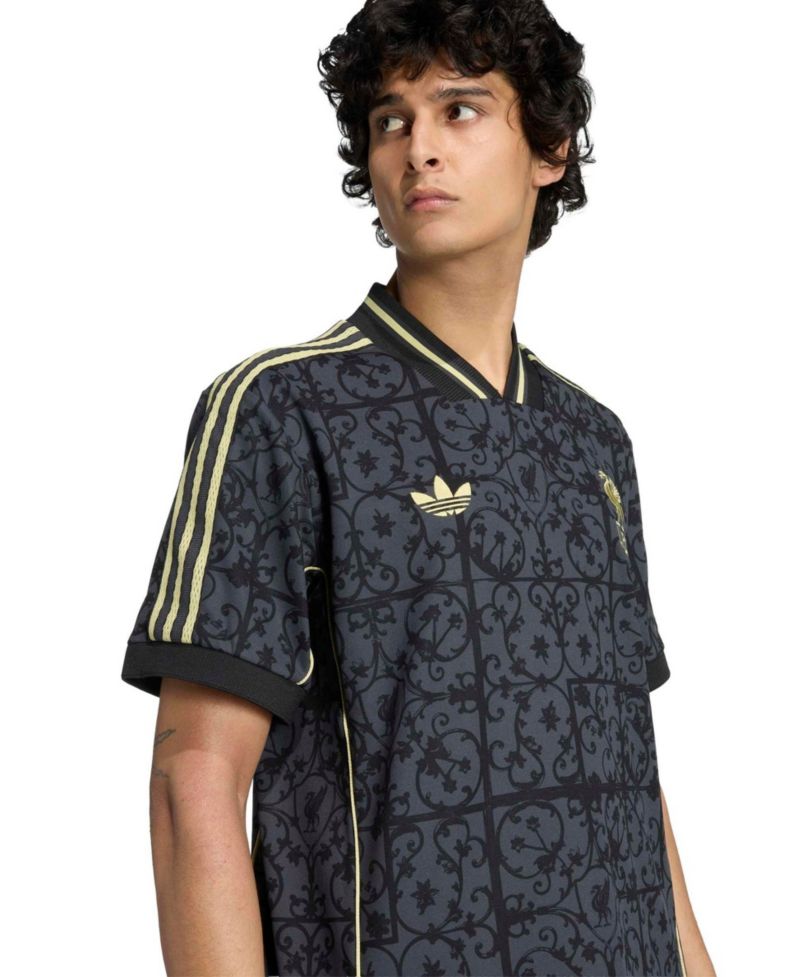 Men's and Women's Liverpool Lifestyler Short-Sleeve V-Neck Jersey