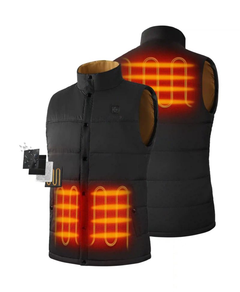 Men's PuffLyte 3-Zone Heated Lightweight Vest