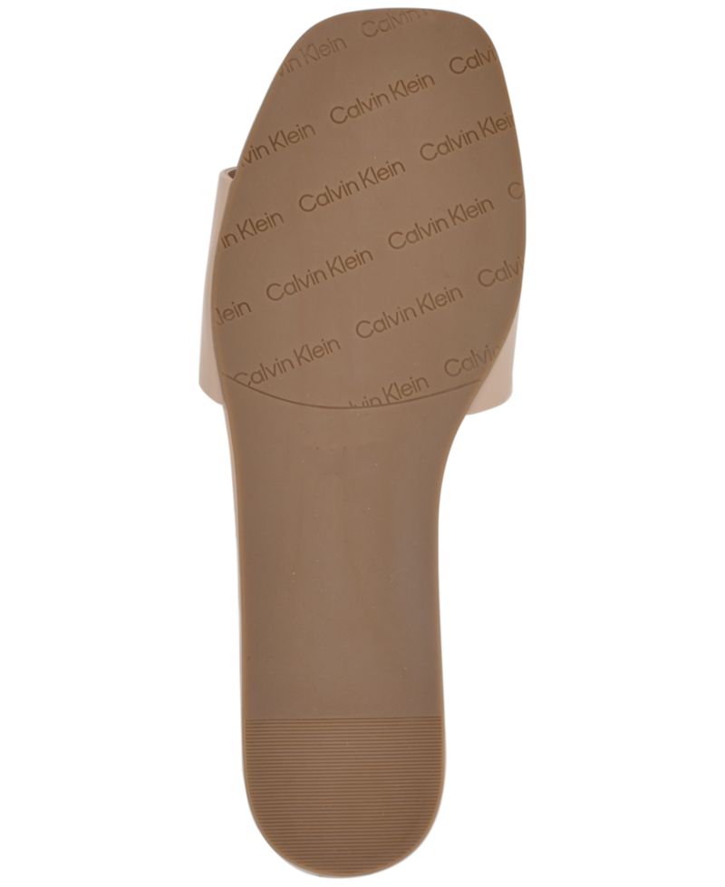 Women's Yancie Logo Flat Slide Sandals