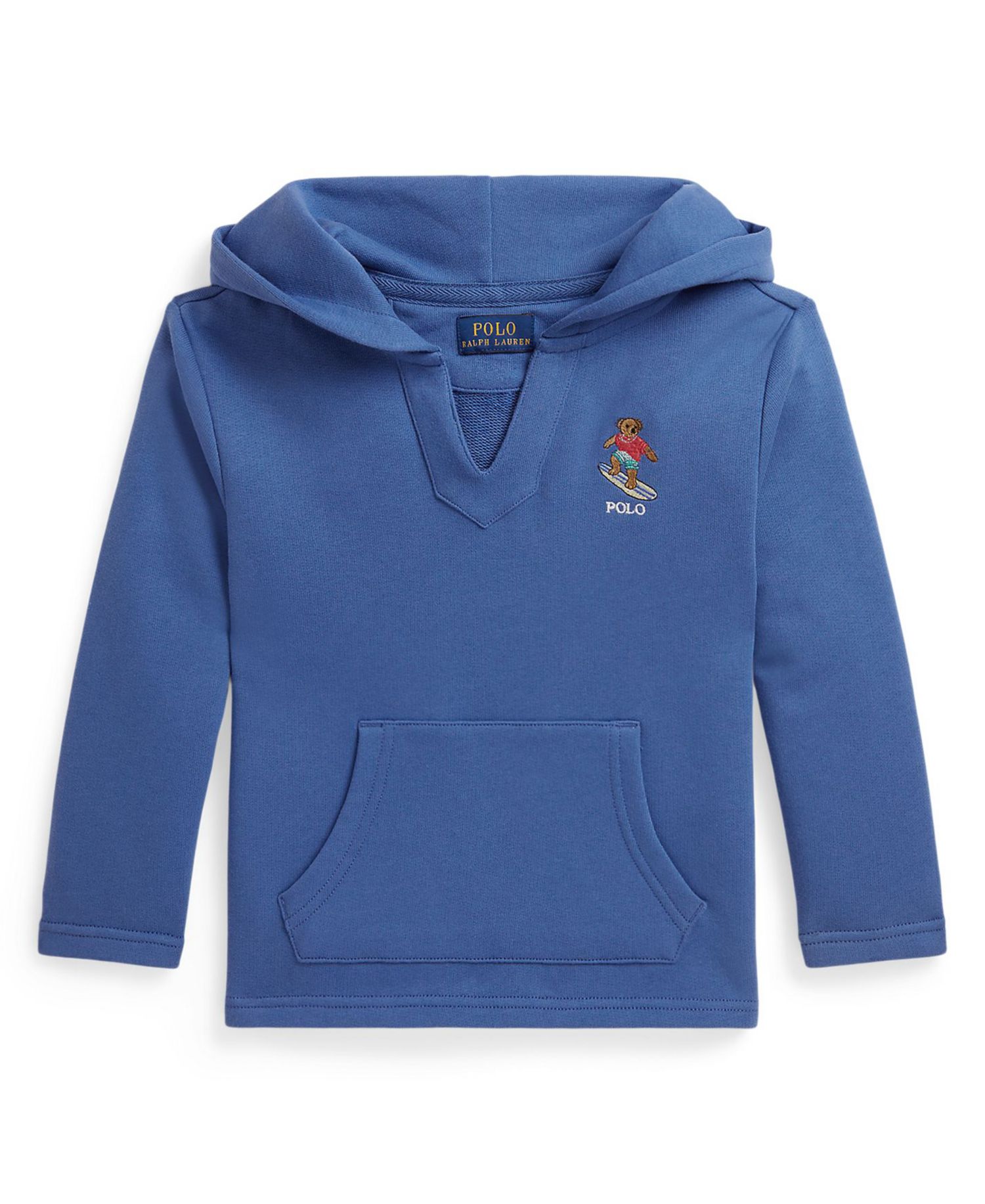 Махровая толстовка Polo Bear с длинными рукавами для мальчиков 2-7 лет