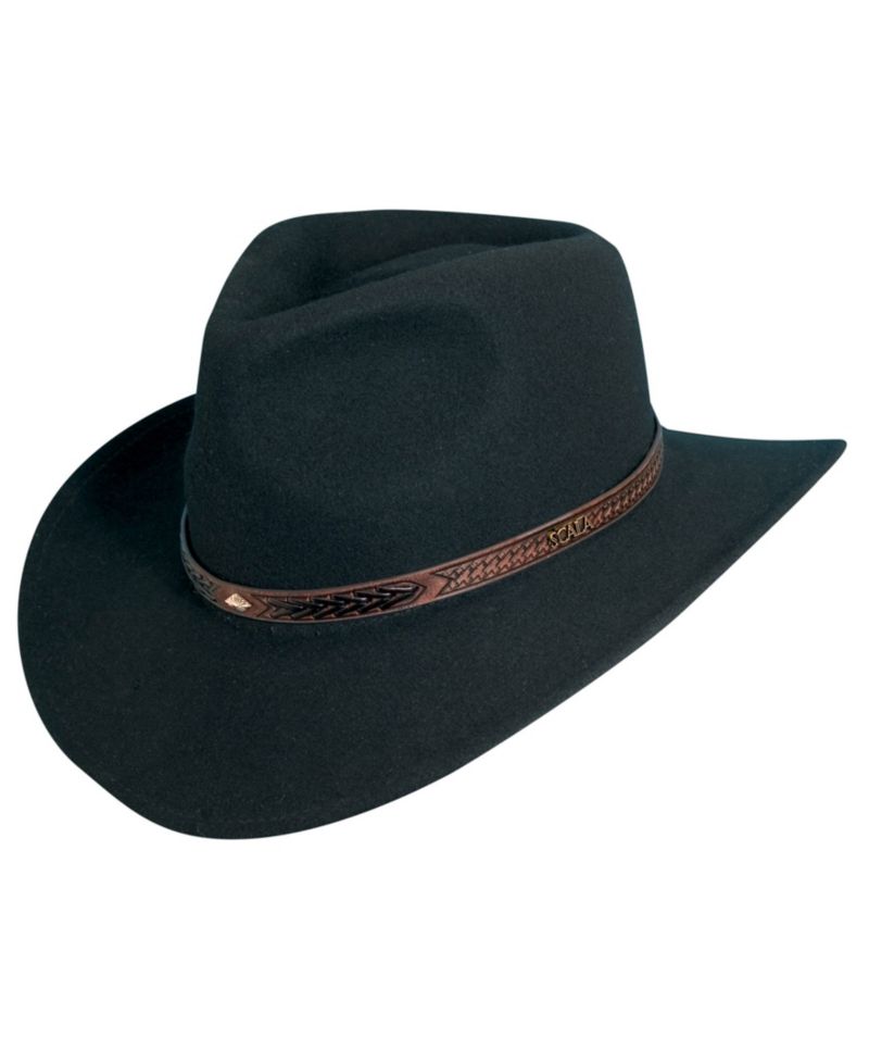 Men's Crush Felt Durango Wool Hat