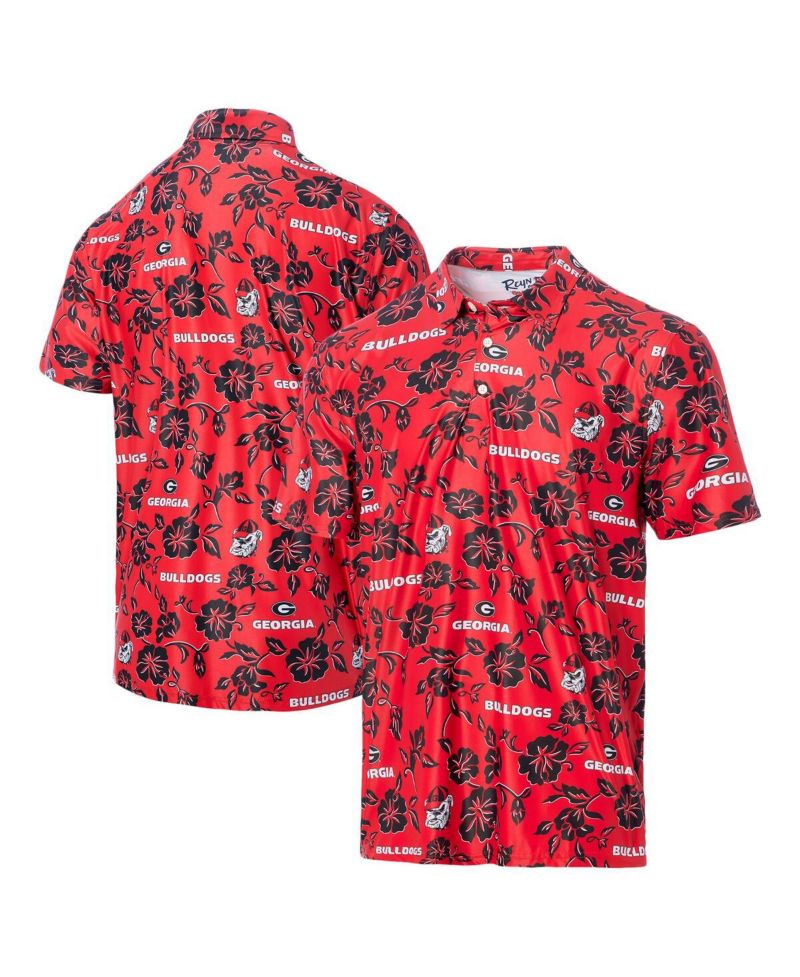Men's Red Georgia Bulldogs Performance Polo Shirt