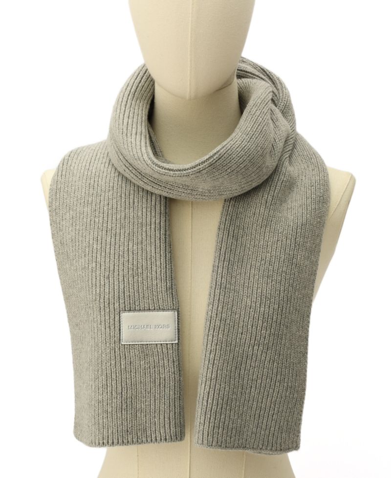Women's Fine Rib Scarf