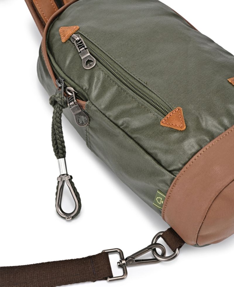 Urban Light Coated Canvas Sling Bag