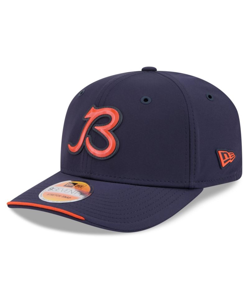 Men's Navy Chicago Bears 2026 Sideline Alternate 9SEVENTY Adjustable Hat