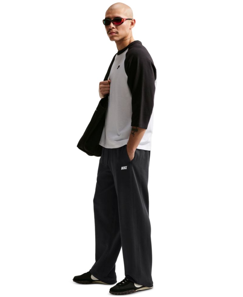 Sportswear Club Men's Varsity Open-Hem Pants